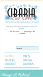 Mobile Screenshot of cibariasoapsupply.com